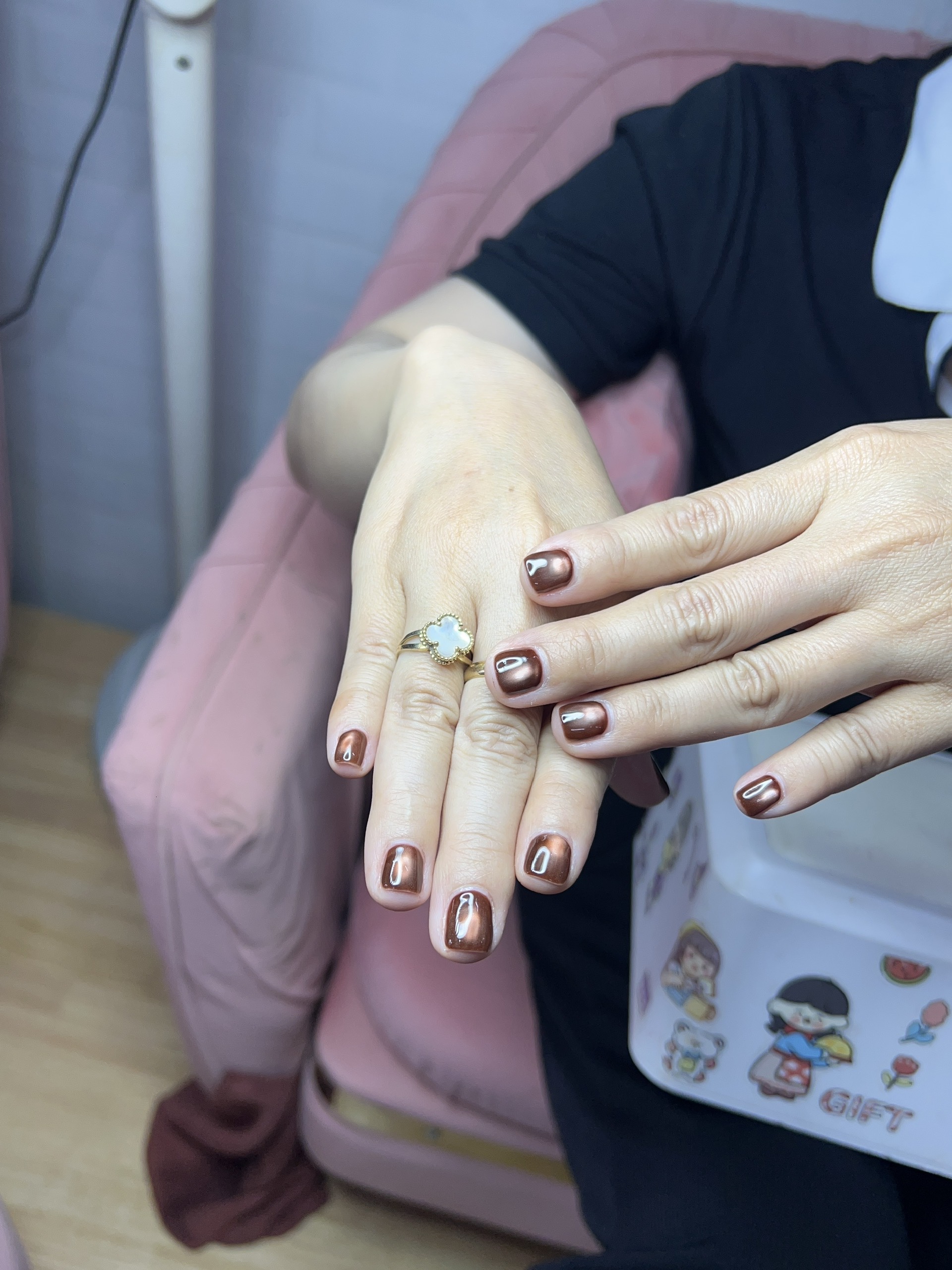 Mẫu video nail, tóc, mi Kim Loan Beauty trên TikTok