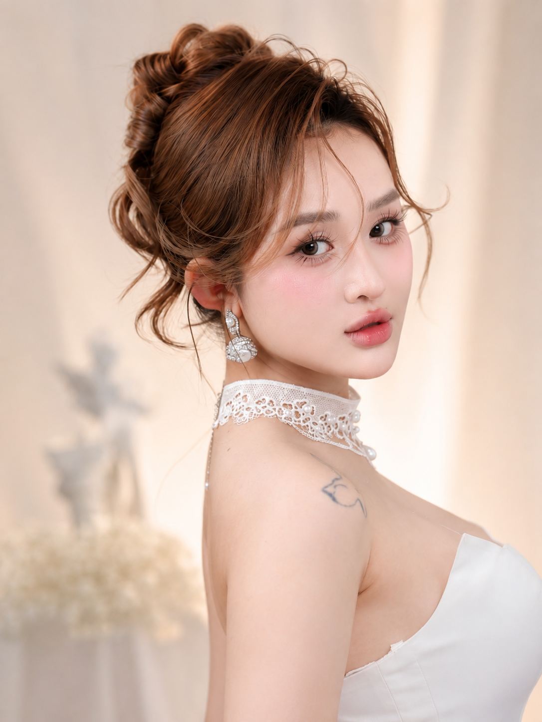 Makeup cô dâu tại nhà Hòa Thành Tây Ninh đẹp tự nhiên, bền cả ngày