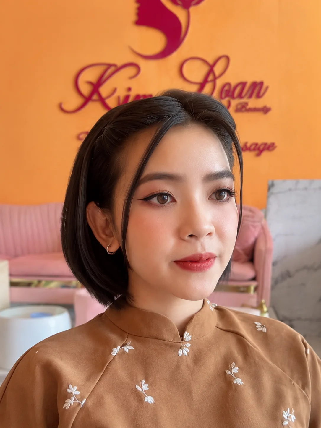 Makeup Kim Loan Tây Ninh nền đẹp lên hình