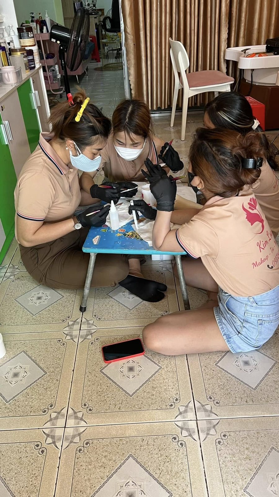 Không gian salon Kim Loan Beauty