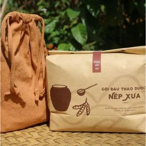 Gội đầu thảo dược Nếp Xưa (7 túi lọc & tự đong) - VietHerb